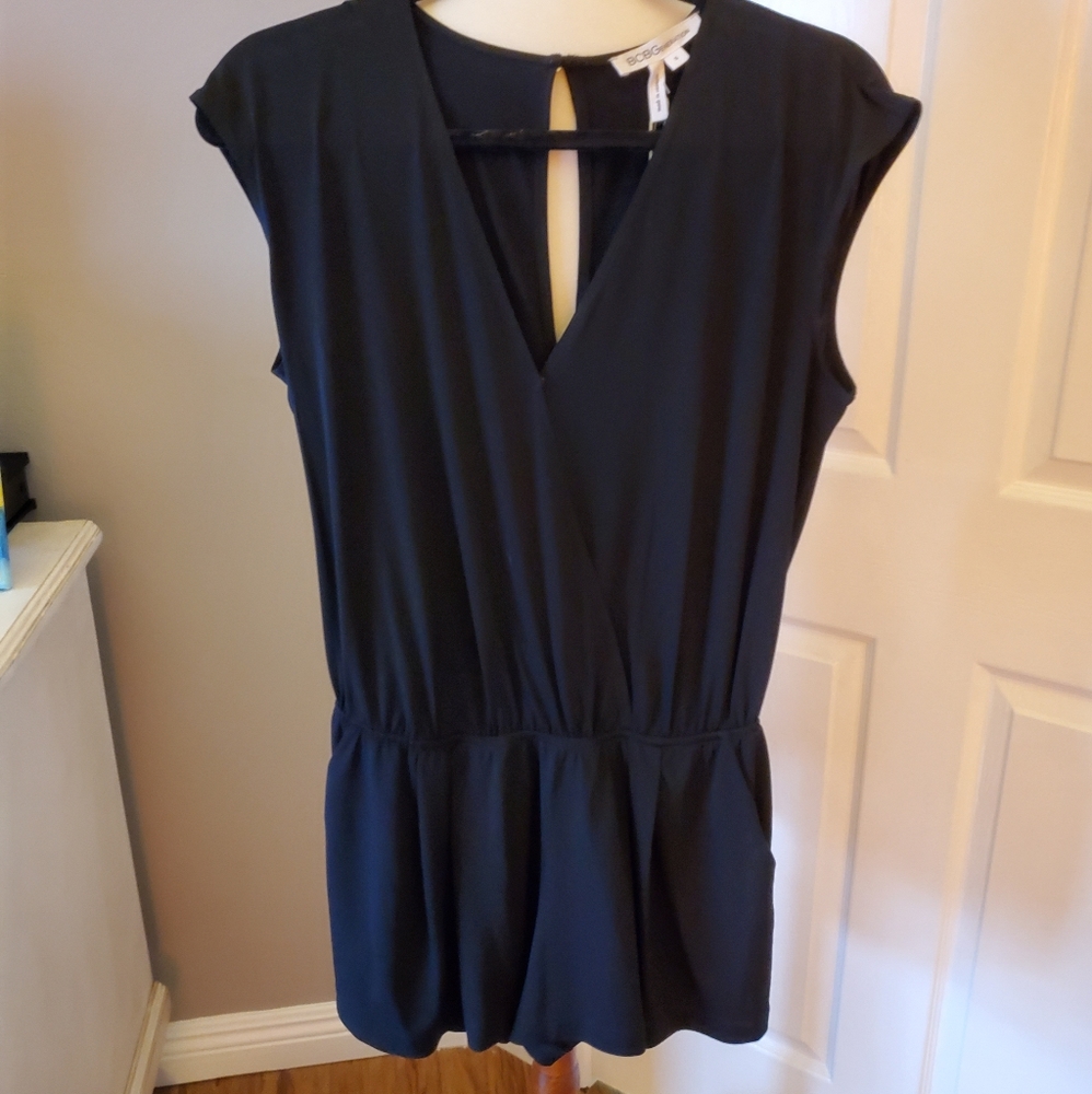 NEW BCBG black romper